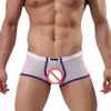 Männer Shorts Boxer Sexy Mesh Sehen B Unterhose Durch Transparente Erotische Homosexuell Hosen Homme Atmungsaktive Ultra-Dünne Boxershorts Unterwäsche oxer reathable oxershorts