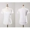 Damesblouses Shirts Nieuwe dames chiffon blouse Kant gehaakt Fe Koreaanse shirts Dames Blusas Tops Shirt Witte blouses Slim Fit TopsL24312