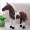 Großhandel mit niedlichen Pony-Plüschtieren, Spielkameraden für Kinder, Weihnachtsgeschenk, Puppenmaschinenpreise