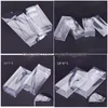 Party Favor Large Rectangar Transparent Plastic Folding Box/Clear Pvc Packaging Box Sample/Gift/Crafts Display Boxes W7167 Drop Delive Dh7Ck