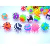 Free shippment 100pcslot Spike Koosh Ball Replacement Body piercing jewelry 14gx6mm FOR Tongue Ring Bar 240226