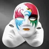 Designer Masks 3PCS DIY Full Face White Masks Halloween Costumes DIY Blank Paper Painting Mask Dance Ghost Cosplay Masque Party Mask Men Wmen