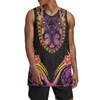 Tanques masculinos Polinésio Tribal Pohnpei Totem Tatuagem Imprime BadBoy Smalls Basketball Jersey Hip Hop Roupas para Festa S-XXXXL Férias