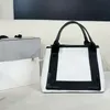 Letra de bolsa de bolsa de bolsa de compras de lona Designer de bolsa de bolsa de bolsa de bolsa de bolsa interna bolso bolso de alta qualidade bolsa de embreagem removível Strapa de ombro