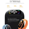 Opaski na rękę Xiaomi Mi Band 7 inteligentna bransoletka 1.62 "Screen AMOLED Bluetooth 5.2 Miband 7 Blood Tlen Fitness Traer Waterproof Smart Band