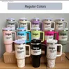 Mugs sell well 1 1 Same THE QUENCHER H2.0 TUMBLER 40 OZ 4 HRS HOT 7 HRS COLD 20 HRS ICED cups 304 swig wine cup portable cup summer portable cup Flamingo L240312