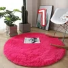 Carpets 14243 Plush Carpet Living Room Decoration Fluffy Rug Thick Bedroom Anti-slip Floor Soft Lounge Rugs Solid Large