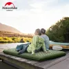 Mat Naturehike Iatable Air Mattress Wear Resistant Waterproof Double Person Sleeping Pad for Outdoor Camping Hiking Nh19qd010