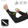 Rękawy ochronne Sanant Arm Warmers Mężczyźni Kobiety Rękawice rowerowe Sun UV Protection oddychające sportowe rękawy antysunburnowe do biegania do biegania L240312