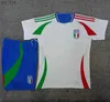Fans toppar NS Player 2024 Soccer Jerseys Jorginho Insigne Kids Football Shirts Barella Chitalia Faaldini Italys European Cuph240312