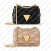 Ladies Fashion Casual Designe Luxury Pico Go 14 Chain Påsar axelväskor Totes Handväska crossbody plånbok messenger väska topp spegel kvalitet m23625 m82752 påse handväska