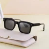 Gros mode OEM Designer luxe carré acide propionique avec temple en métal UV400 nuances lunettes de soleil pour hommes femmes