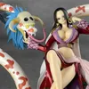 Action Figures Toy 20CM Anime One Piece Figura Tiro con l'arco Imperatrice Ls Boa Hancock Seven Martial Sea Gk Statua Modello in PVC Figura Giocattoli Bambini Regali di Natale ldd240312