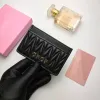 Purses Fashion Designer Leather Wallet Card Holder for Womens Gift Credit Cardholder Mens Letter Purse Woman Mini Plånböcker med Box Cardholder CSG2403156