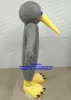 Mascot Costumes Grey Kiwi Bird Mascot Costume dla dorosłych kreskówki strój postaci garnitur duży wielkości wizerunku korporacyjnego ZX2124