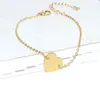 Link Bracelets Dainty Heart Bracelet Tiny Lovely Heart-shaped Bacelet For Sister Gift