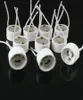 Lamphållare GU10 Lamphållare Socket Base Adapter Wire Connector Ceramic Socket för LED Halogen Light Lamp Bases9155605