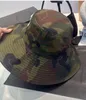 Designer Bucket Hat Luxe Nouveau Ajusté Camouflage Coton Bord Chapeaux Lettre Casquettes Chapeaux Hommes Ajusté Pêcheur Plage Cap Livraison Gratuite