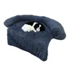 VIP Dog Bed Soffa For Dog Pet lugnande säng varma bo kennel mjuka möbler skyddare mat katt säng kudde lång plysch filt täckning 21258r
