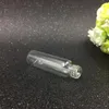 Flacone spray per pompa in vetro trasparente da 2 ML Mini Flacone spray per profumo riutilizzabile 2CC Bottiglia vuota per atomizzatore Atcow Bbkbc