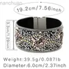 Bracelet Bohème Rétro Femmes Bracelet Style Punk Plein Strass À La Main Perles Personnalité Charme Femme Bracelet Manchette Bijoux Femme ldd240312