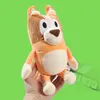 28 سم ناعمة جديدة الكلب Bingo Plush Toys Cartoon Toy Blue Bin حشو هدايا دمية من أجل Kids3510053