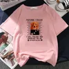 Women's T-Shirt Summer Ladys soft cozy Tops dog archives Printing short sle O-neck shirt Women White Pink Large Size Casual T-shirt S-XXL L24312 L24312