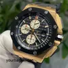 شهيرة شهيرة AP Watch Royal Oak Offshore Series Mens Watch Hand Watch Watch Watch Rose Gold 26401ro.oo.A002CA.01