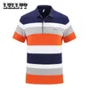 Herrpolos Ny sommarklassiker Polo Cotton Short-ärmad broderad affär Casual Hot Polo Shirt Dropshipping LDD240312