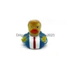 Decorazione del partito Bandiera in PVC Trump Duck Favore Bagno Galleggiante Giocattolo dell'acqua Giocattoli divertenti Regalo Consegna a goccia Giardino domestico Forniture festive Evento Dhcxb