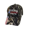 Donald Trump broderi 2024 Cap Camouflage USA Flag Baseball Caps Keep America Great Again Snapback President Hat