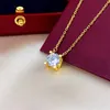 designer jewelry love necklace diamond pendant necklaces for women 18K rise gold silver tennis Necklace luxury jewelrys for birthday party gift