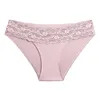 Women's Panties Ladies Fashion Sexy Lace Trim Briefs Low Waist Women Womens Underwear Bikini Seamless Microfiber Bulk