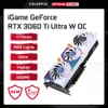 Kolorowa Igame GeForce RTX 3060 TI Ultra W oC 8GB GDDR6X Karta graficzna 8G 256 -bitowa karty graficzne o wysokiej częstotliwości GPU