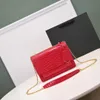 Bolso de diseñador Marca de moda Bolso de hombro para mujer Bolso cruzado Bolso hecho a mano con estampado de cocodrilo de alta calidad Cartera Bolso para tarjeta llave Moda todo de gama alta