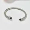 AA Designer Bangle Sweet Hambra Bracelet Jade Dy Man Popular Woven Twisted Thread Handpiece Open Bracelet Quick Sale Gdqr