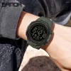 Wristwatches SANDA Fashion Men's Watches LED Digital Outdoor Sport Waterproof Multi-Function Chronograph Man Wrist Watch For Boys Men Clock