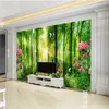 3D Tapeta Piękne leśne kwiaty salonu Dekoracja sypialni Premium Wall Paper307z