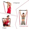 Barra de treino faixas de resistência de fitness conjunto pilates yoga puxar corda exercício treinamento expansor equipamentos ginásio para casa musculação 240227