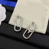 Luxury Designer vintage high-quality ear Studs letters Earrings asymmetric earrings Earrings For Women Festival Wedding Jewelry gift