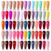 Nailco 15ml Kırmızı UV Jel Oje Kahverengi Tasarım Kahverengi Tasarım Sanat Sonbahar Kış Çıplak Renk Vernik Memelleri Glitter Manikür 240229