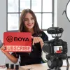 Microphones BOYA Professional OnCamera Shotgun Microphone à condensateur pour PC Téléphone portable iPhone DSLR Caméscopes Enregistreurs audio Vlogging