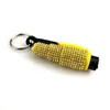 Life Saving Hammer Key Chain Rings Portable Self Defense Emergency Rescue Car Key Accessories Seat Belt Window Tools Safety Breaker Mini Keych Holder