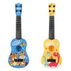 Çocuk ukulele müzik oyuncakları 4 teller küçük gitar montessori eğitim aletleri müzik oyuncak müzisyen öğrenme hediyesi y240226