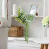 Decoratieve bloemen Plant Kunstmatige groene succulente bamboering Thuiskamer Winkelcentrum Wanddecoratie Hangende slinger Plastic voordeur