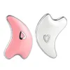 Electric Guasha Vibration Massager Face Neck Scraping Tool Lifting Scraper Double Chin Removal Slimming VLine Care 240309