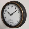 ウォールクロックアウトドアガーデン大きな時計ビンテージ防水北欧の現代の時計ホーム装飾リビングルームギフト287V