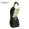 Kiwarm Est Lifelike Fake Falcon Hawk Hunting Decoy Deterrent Scarer Repeller 정원 잔디 장식 장식품 210911268T