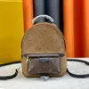 2024 Mini Book Bag Brown Leather Fashion Classic Style Purse FenceFind