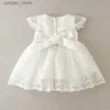 Mädchenkleider HAPPYPLUS Taufkleid für Mädchen, Baby-Tauf-Outfits, elegantes Geburtstagskleid für 1 Jahr, Baby-Mädchen-Dusche-Kleider L240311